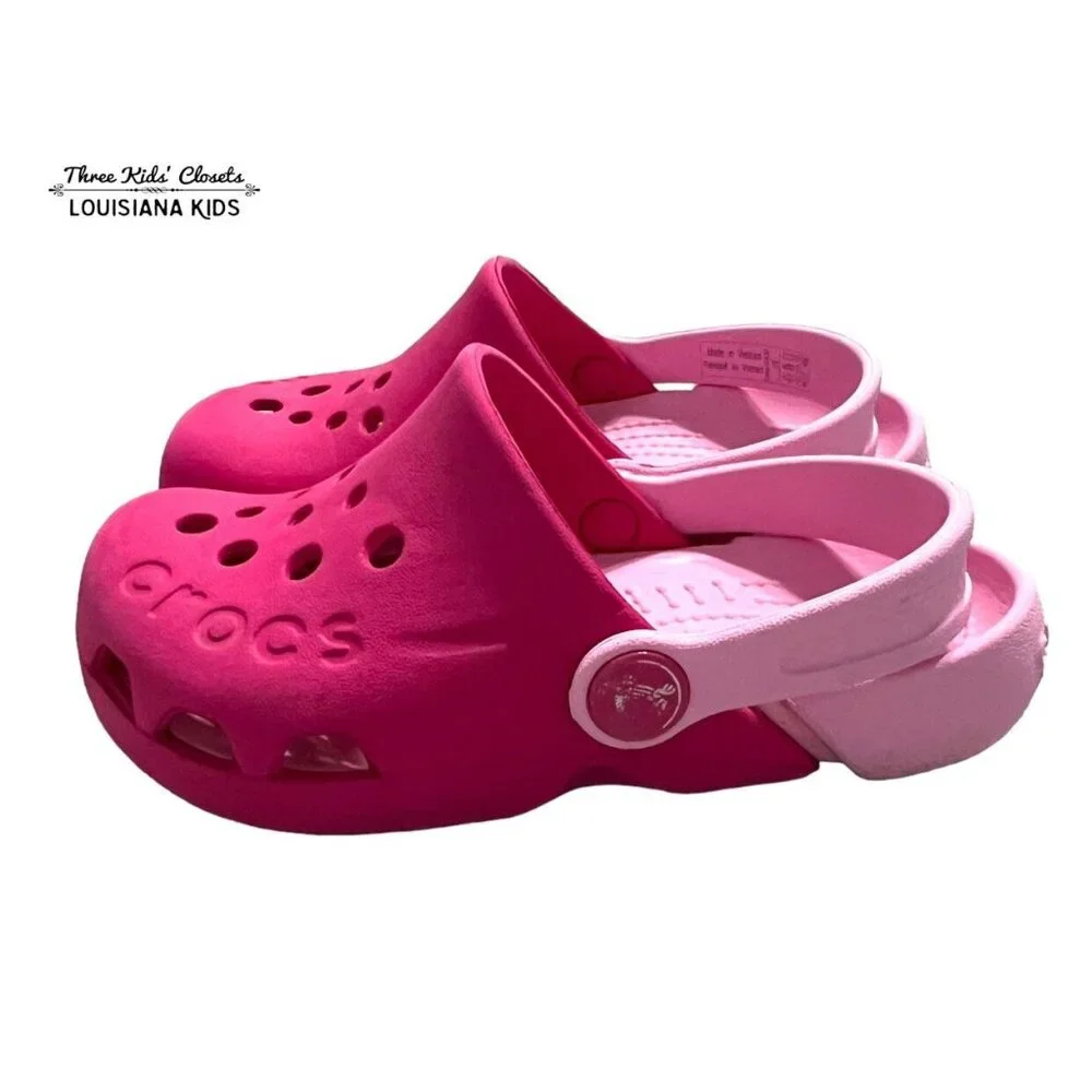 Crocs C9 Candy Pink / Carnation Electro Clogs